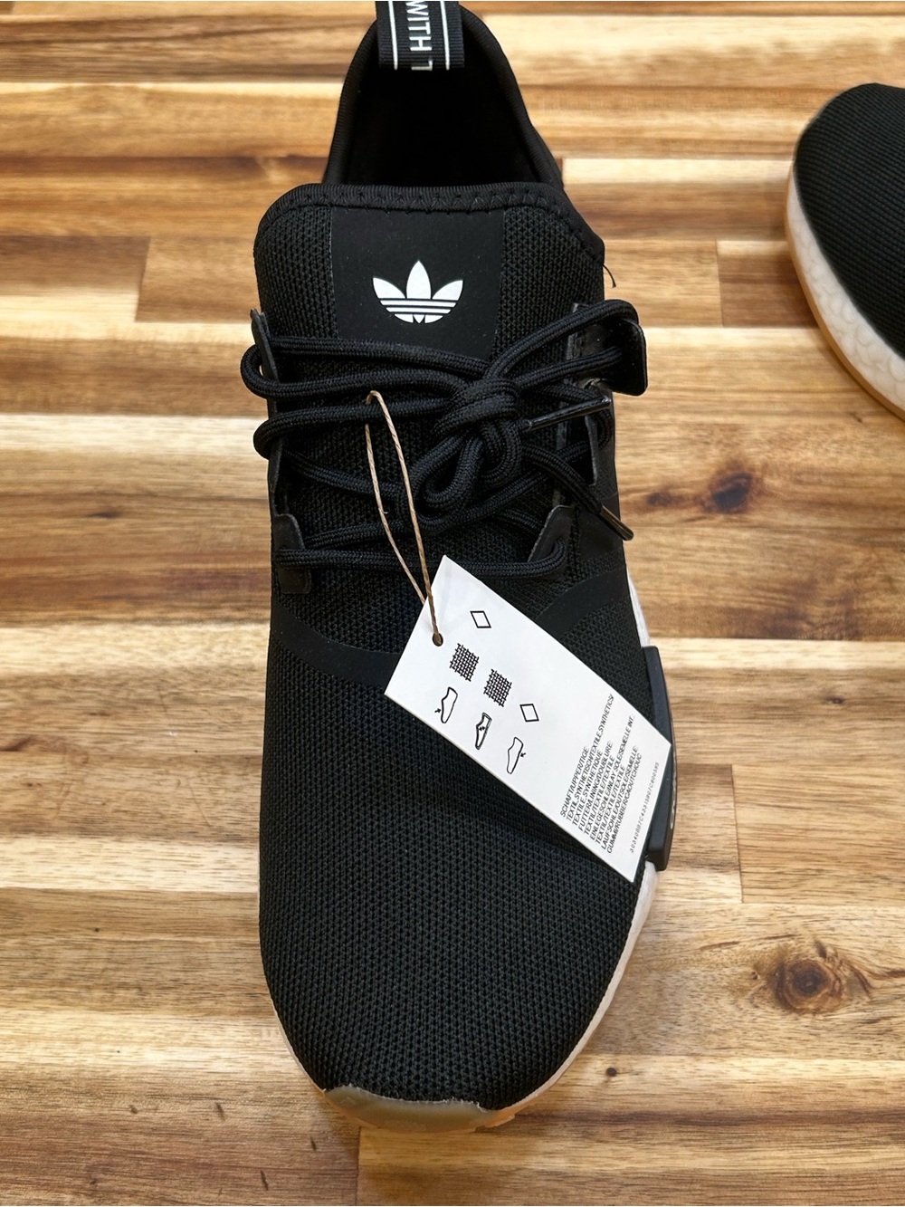 (Brand New) Men’s 8 1/2 Adidas NMD R1 Primeblue “Gum Bottoms” - Picture 10 of 15